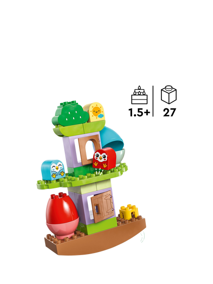 LEGO DUPLO My First Balancing & Stacking Tree Toy Set 10440 - view 2, Multi