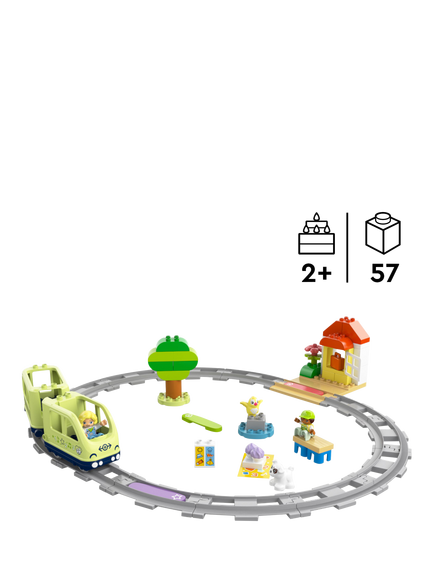 LEGO DUPLO 10427 Interactive Adventure Train Building Toy - view 2, Multi