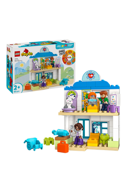 LEGO DUPLO 10449 First Time Visit to the Doctor Playset, Multi
