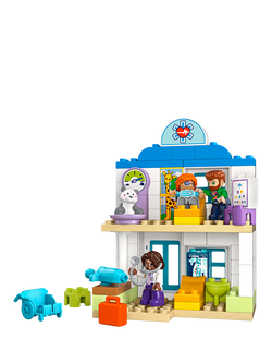 LEGO DUPLO 10449 First Time Visit to the Doctor Playset - view 2, Multi