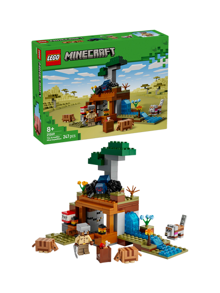 LEGO Minecraft The Armadillo Mine Expedition Toy Set 21269, Multi