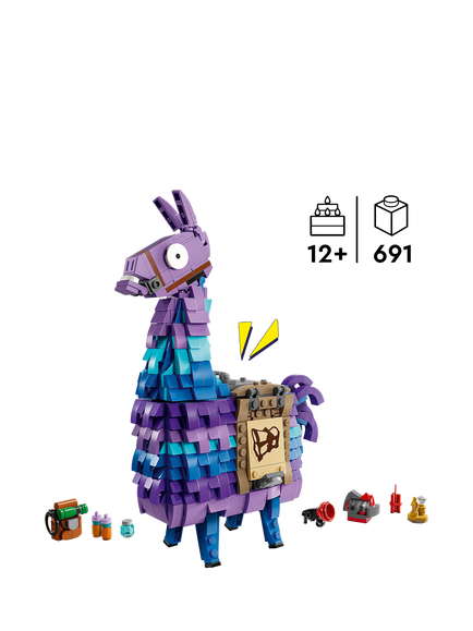 LEGO Fortnite Supply Llama Video Game Character Toy 77071 - view 2, Multi
