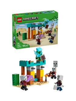 LEGO Minecraft The Illager Desert Patrol Building Toy 21267, Multi