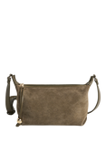Flattered Ru Suede Crossbody Bag, Olive