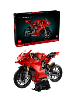 LEGO Technic 42202 Ducati Panigale V4S Motorcycle Building Set, Multi