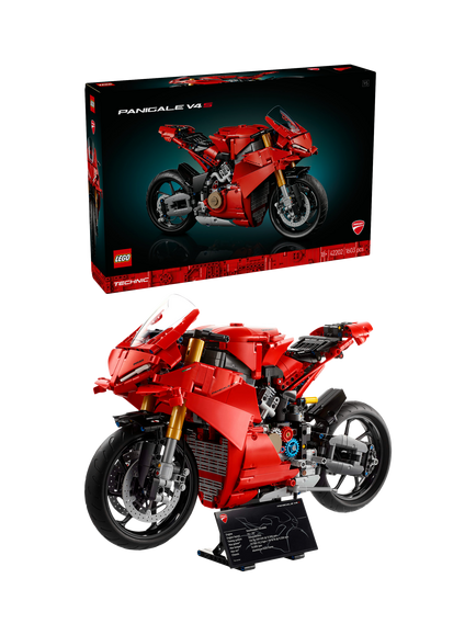 LEGO Technic 42202 Ducati Panigale V4S Motorcycle Building Set, Multi