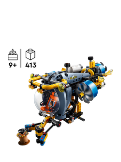 LEGO Technic Deep-Sea Research Submarine Building Toy 42201 - view 2, Multi