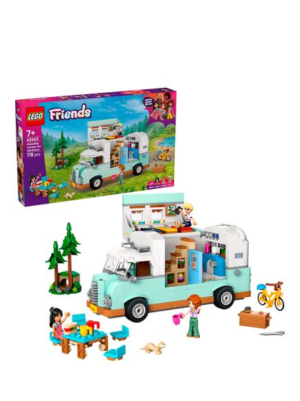 LEGO Friends 42663 Friendship Camper Van Adventure, Multi