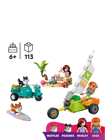 LEGO Friends 42641 Surfing Dogs and Scooter Adventure - view 2, Multi