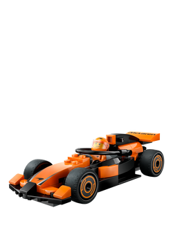 LEGO City F1 Driver with McLaren Race Car Toy Playset 60442 - view 2, Multi