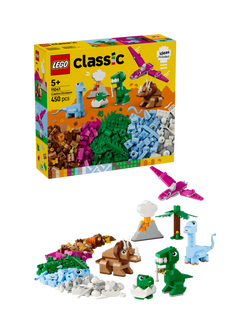 LEGO Classic Creative Dinosaurs Building Toy Set 11041, Multi
