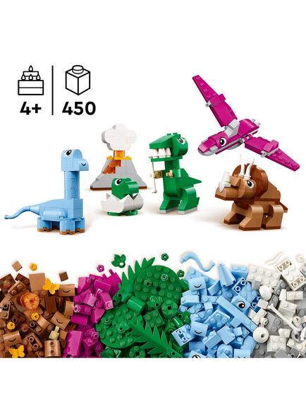 LEGO Classic Creative Dinosaurs Building Toy Set 11041 - view 2, Multi