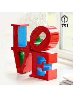 LEGO Art LOVE Home Decor Building Set for Adults 31214 - view 2, Multi