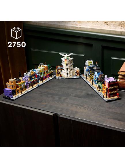 LEGO Harry Potter Diagon Alley Wizarding Shops Set 76444 - view 2, Multi