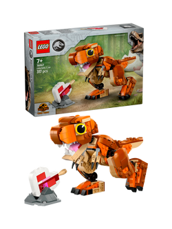 LEGO Jurassic World Little Eatie: T. rex Dinosaur Toy 76967, Multi