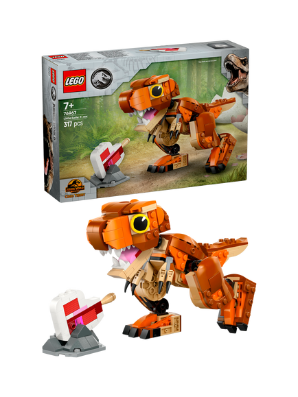 LEGO Jurassic World Little Eatie: T. rex Dinosaur Toy 76967, Multi