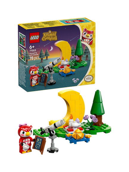 LEGO Animal Crossing Stargazing with Celeste Toy 77053, Multi
