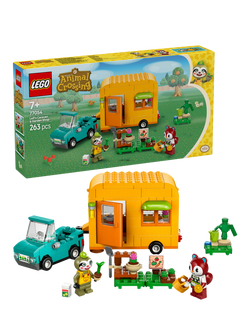 LEGO Animal Crossing Leif’s Caravan & Garden Shop Toy 77054, Multi
