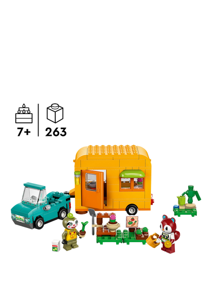 LEGO Animal Crossing Leif’s Caravan & Garden Shop Toy 77054 - view 2, Multi