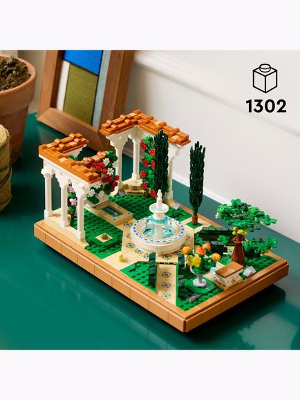 LEGO Icons Fountain Garden Home Decor Set for Adults 10359 - view 2, Multi