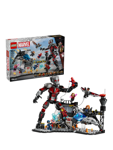 LEGO Marvel Captain America: Civil War Action Battle 76314, Multi