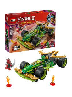 LEGO Ninjago 71828 Lloyd's Pull-Back Race Car, Multi