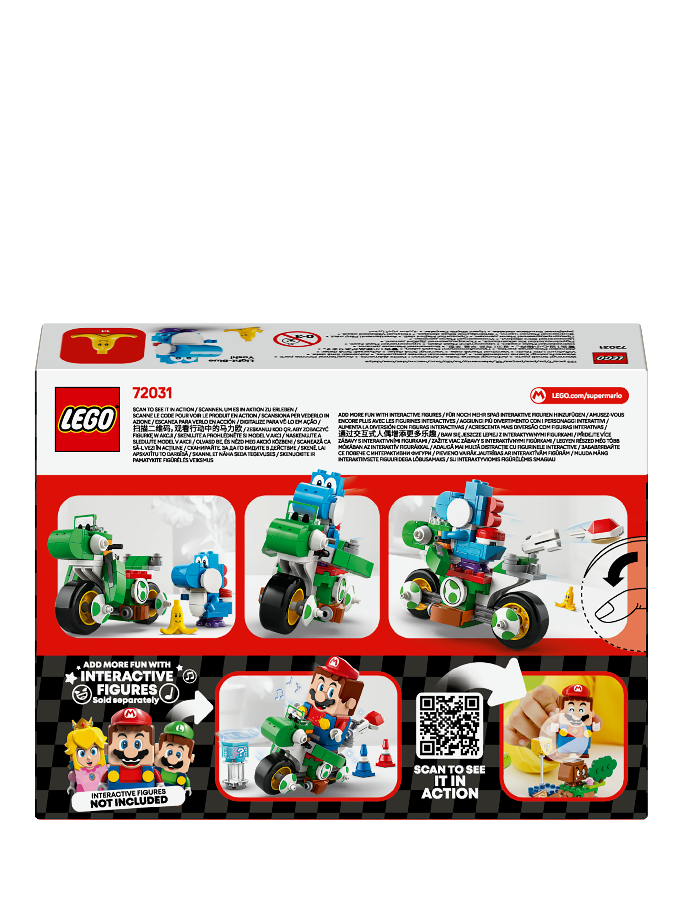 LEGO Super Mario: Mario Kart – Yoshi Bike Toy Set 72031