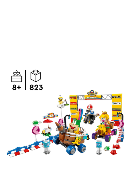 LEGO Super Mario 72036 Mario Kart Baby Peach & Grand Prix Set - view 2, Multi