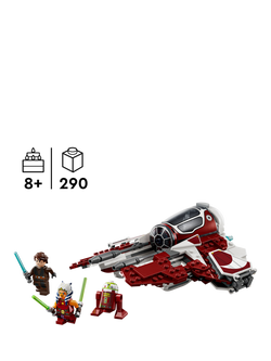 LEGO Star Wars Ahsoka’s Jedi Interceptor Building Toy 75401 - view 2, Multi