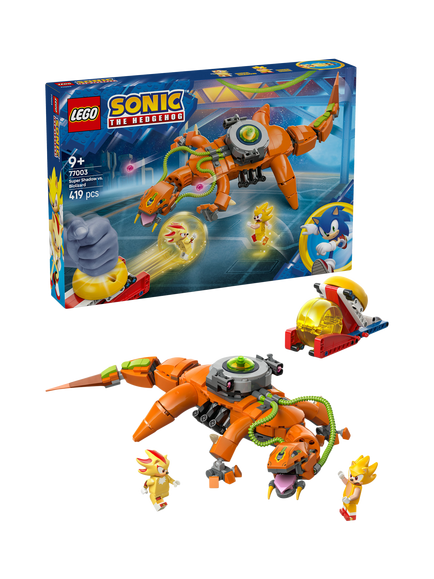 LEGO Sonic the Hedgehog Super Shadow vs. Biolizard Set 77003, Multi