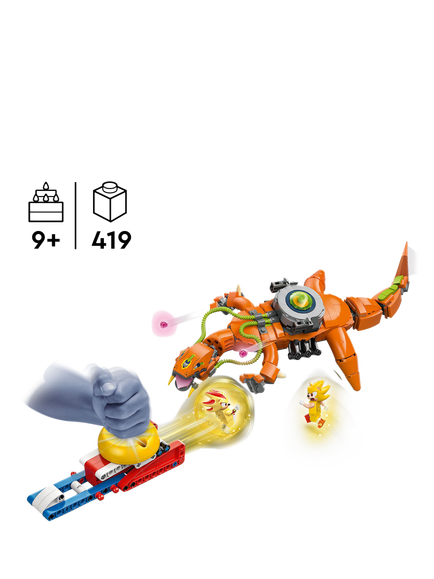 LEGO Sonic the Hedgehog Super Shadow vs. Biolizard Set 77003 - view 2, Multi