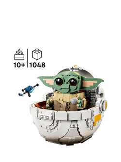 LEGO Star Wars Grogu with Hover Pram Building Toy 75403 - view 2, Multi
