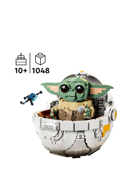 LEGO Star Wars Grogu with Hover Pram Building Toy 75403 - view 2, Multi