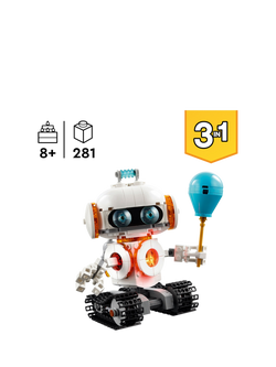 LEGO Creator 3in1 Space Robot Toy, Kids' Building Set 31164 - view 2, Multi