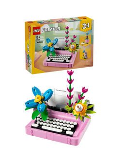 LEGO Creator 31169 Typewriter with Flowers Playset, Multi