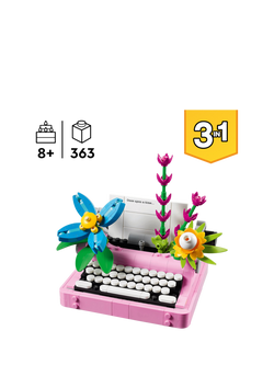 LEGO Creator 31169 Typewriter with Flowers Playset - view 2, Multi