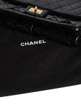 Pre-loved CHANEL 2013-14 Maxi 2.55 Patent Leather Shoulder Bag, Black