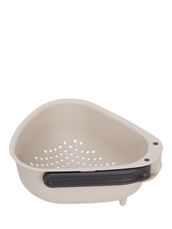 Joseph Joseph Droplet Large Foldable Colander, Stone, Stone