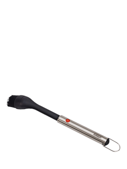Joseph Joseph GrillOut BBQ Silicone Basting Brush with Retractable Head, Stainless Steel