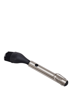 Joseph Joseph GrillOut BBQ Silicone Basting Brush with Retractable Head - view 2, Stainless Steel