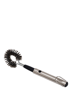 Joseph Joseph GrillOut BBQ Cleaning Brush with Retractable Head - view 2, Stainless Steel