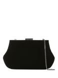 Jasper Conran London Gaby Velvet Clutch Bag