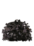 Jasper Conran London Giavanna 3D Sequin Flower Clutch Bag, Black