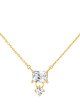 Dinny Hall Gold Plated Sapphire Gemset Pendant