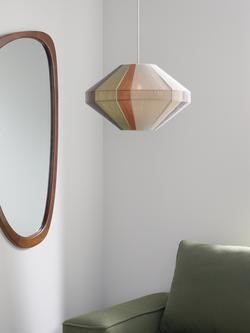 John Lewis Retro Medium-Large String Pendant Ceiling Light, Multi - view 2, Multi