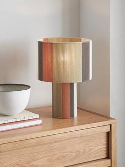 John Lewis Retro Medium String Table Lamp, Multi - view 2, Multi