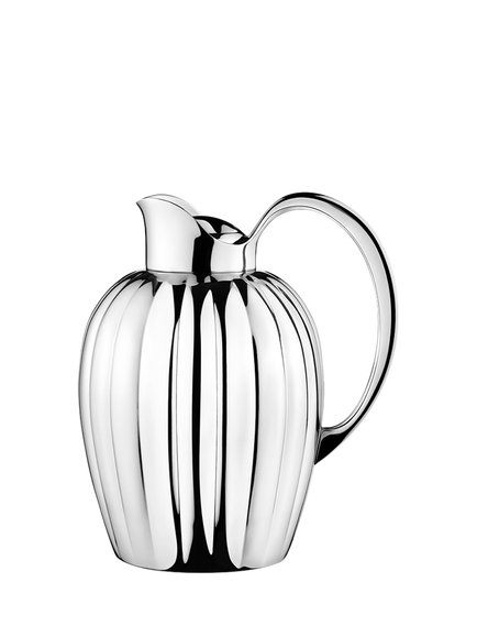 Georg Jensen Bernadotte Stainless Steel Thermo Jug, 1L, Silver