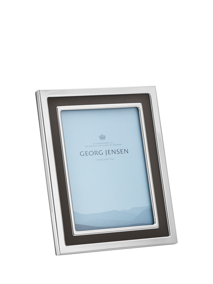 Georg Jensen Manhattan Photo Frame, Silver, Silver