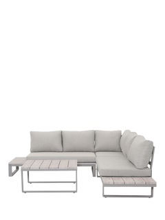 KETTLER Marina 5-Seater Corner Garden Lounge Set, Grey