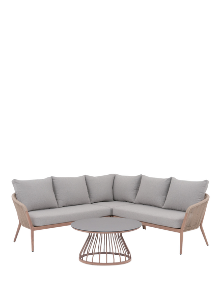 KETTLER Messina 5-Seater Corner Garden Lounge Set, 